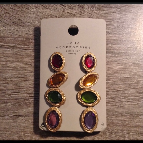 Zara multicolor earrings - Picture 7 of 7